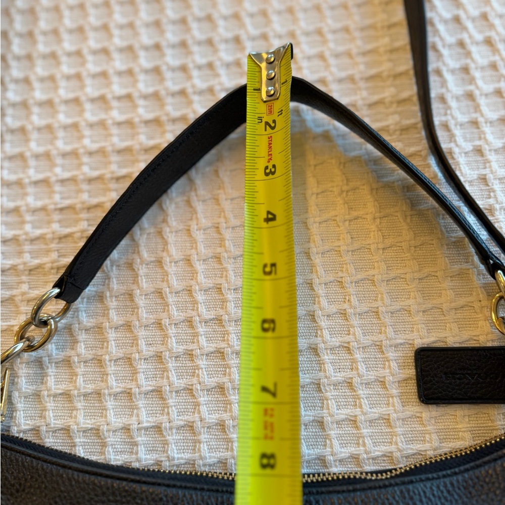 Coach Black Leather Shoulder Bag - Picture 8 of 16